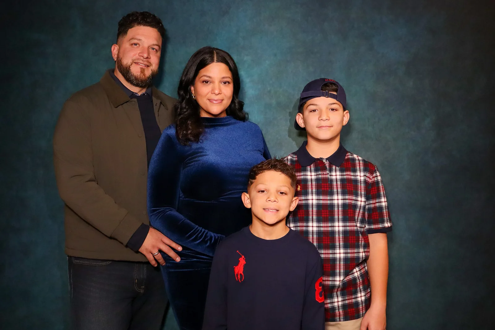 Original family photo before AI styling